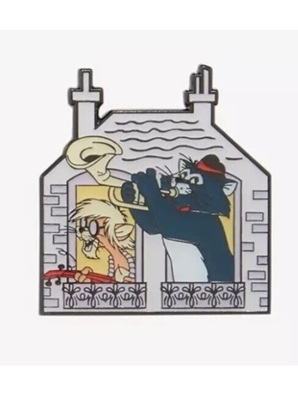 Loungefly Disney Aristocats Character Buildings Blind Box Enamel Pin